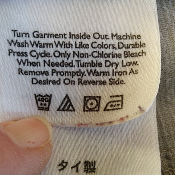 Eddie Bauer Corduroy Bootcut Fit Pants 16 Gray Grey - Picture 8 of 15